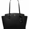 MICHAEL Michael Kors Chantal Tote - Shopper - Black 001 -Farfetch Winkel 43a3ecb5870345198ba94722997259db