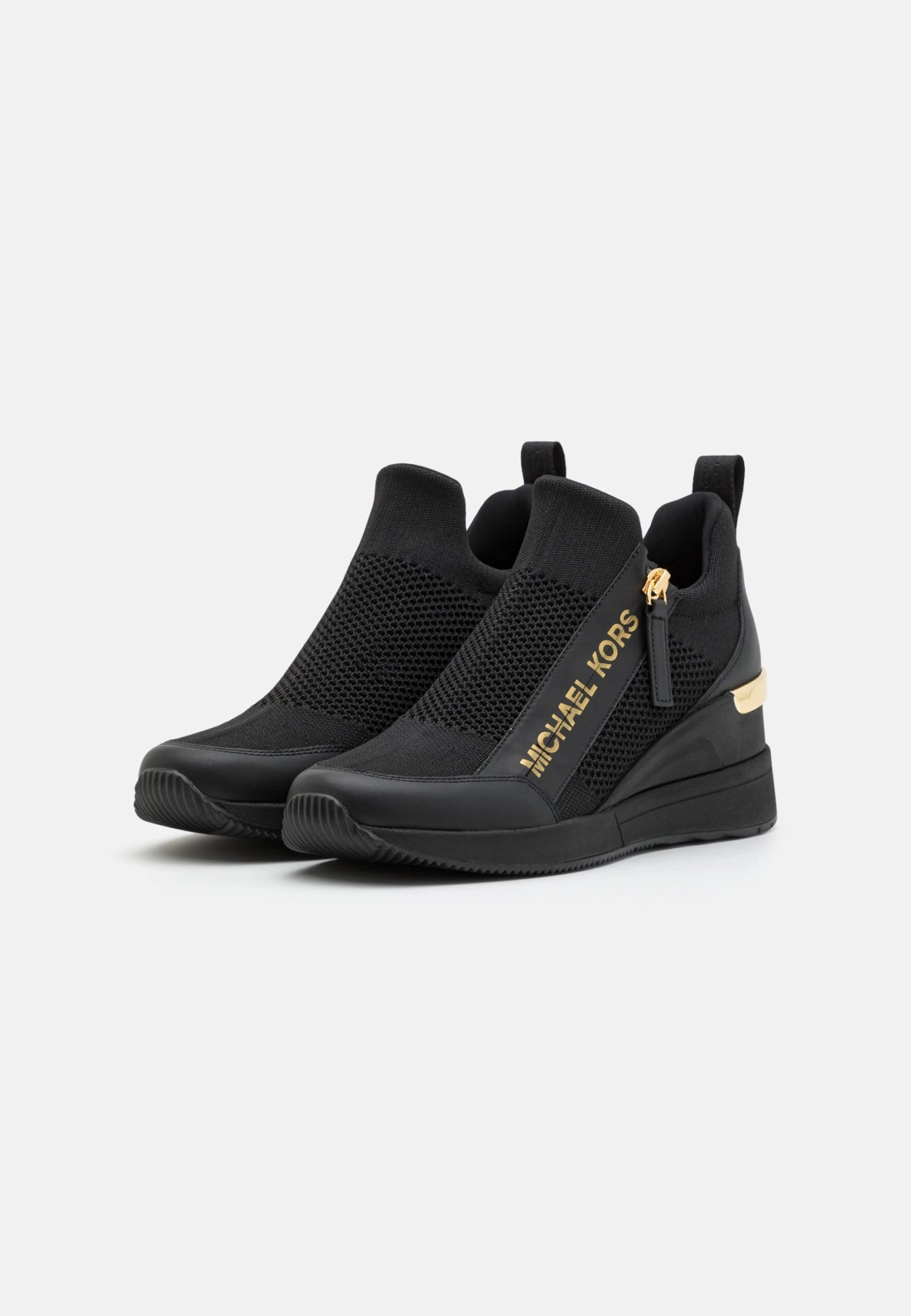 MICHAEL Michael Kors Willis Wedge Trainer - Sneakers Laag - Black 5 MICHAEL Michael Kors Willis Wedge Trainer - Sneakers Laag - Black - Afbeelding 3