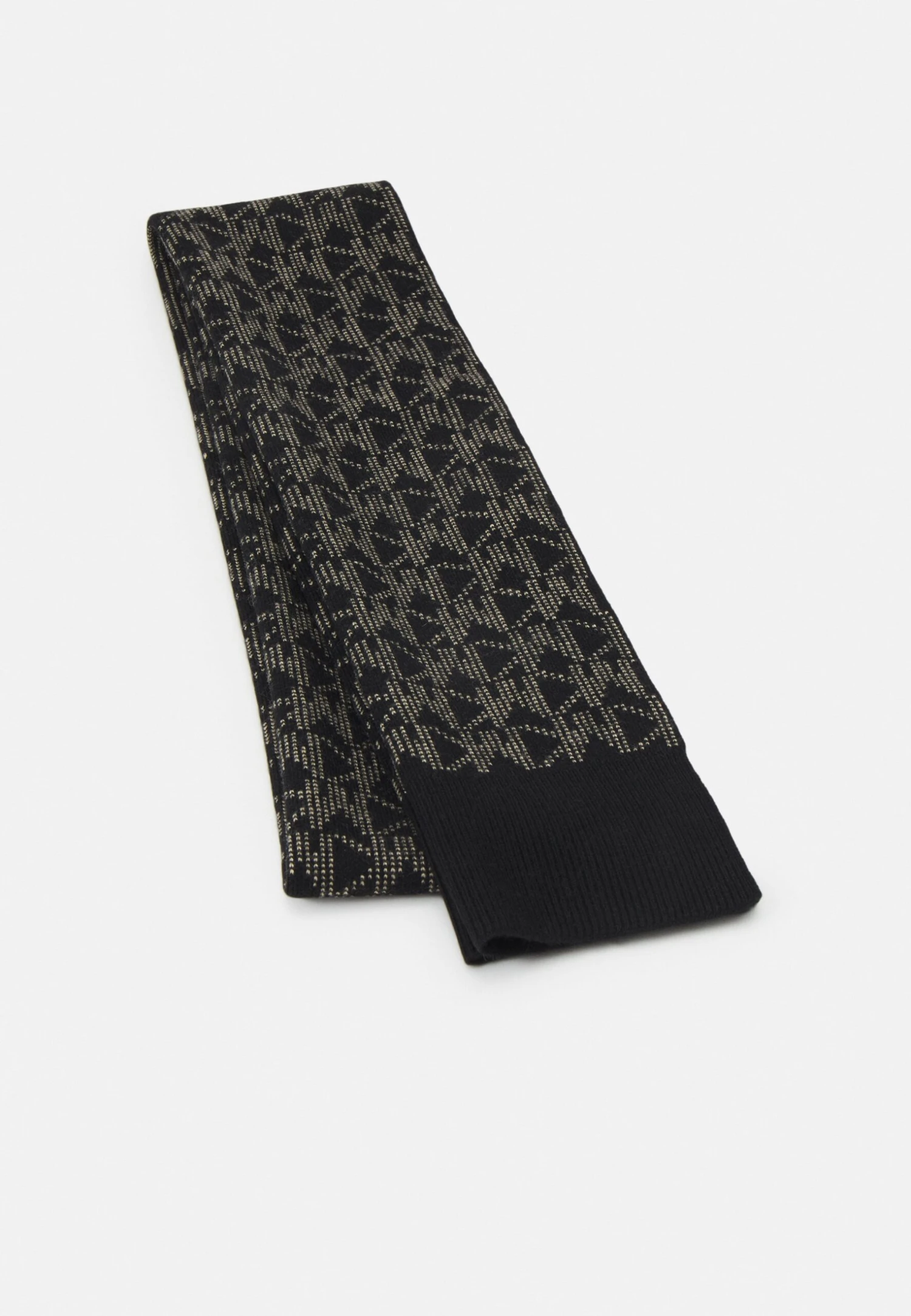 MICHAEL Michael Kors B0LdDot Scarf - Sjaal - Black/Khaki 3 MICHAEL Michael Kors B0LdDot Scarf - Sjaal - Black/Khaki