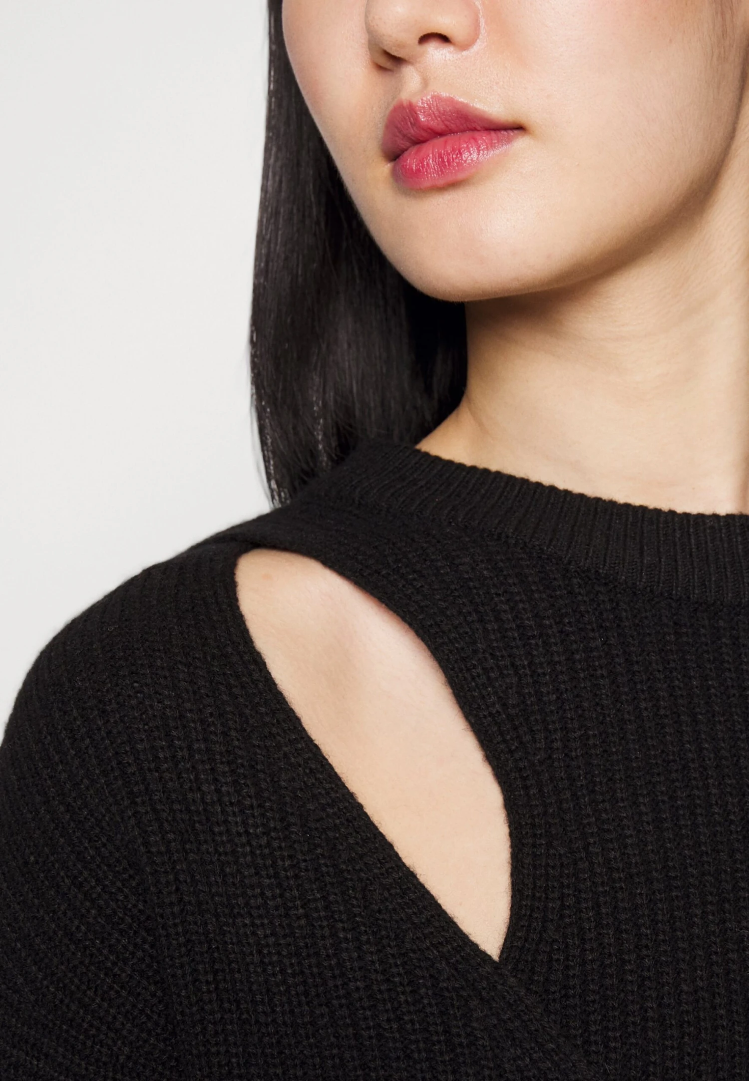 MICHAEL Michael Kors Key Hole Cutout - Trui - Black 9 MICHAEL Michael Kors Key Hole Cutout - Trui - Black - Afbeelding 7