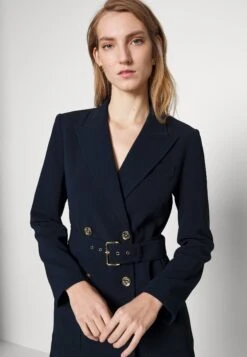 MICHAEL Michael Kors Fitted Dress - Blousejurk - Midnight Blue -Farfetch Winkel 506e08be5e424f1f876e89bd70805b02