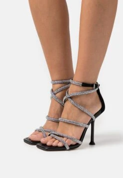 MICHAEL Michael Kors Imani Strappy- Sandalen Met Hoge Hak - Black