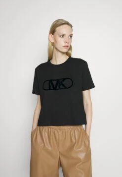 MICHAEL Michael Kors Empire Charm- T-Shirt Print - Black