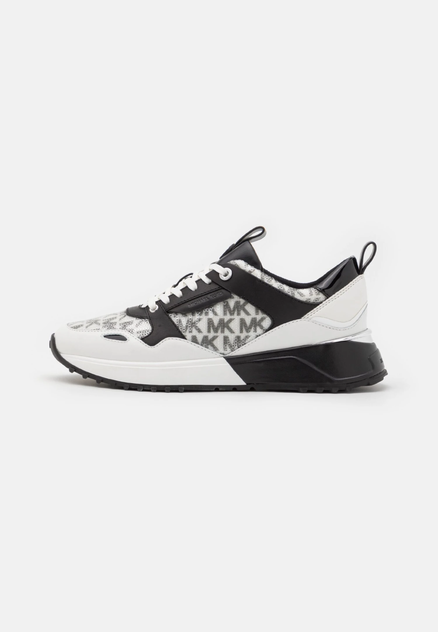 MICHAEL Michael Kors Theo Trainer - Sneakers Laag - Optic White/Black 4 MICHAEL Michael Kors Theo Trainer - Sneakers Laag - Optic White/Black - Afbeelding 2