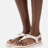 MICHAEL Michael Kors Jilly Flat - Teensandalen - Vanilla