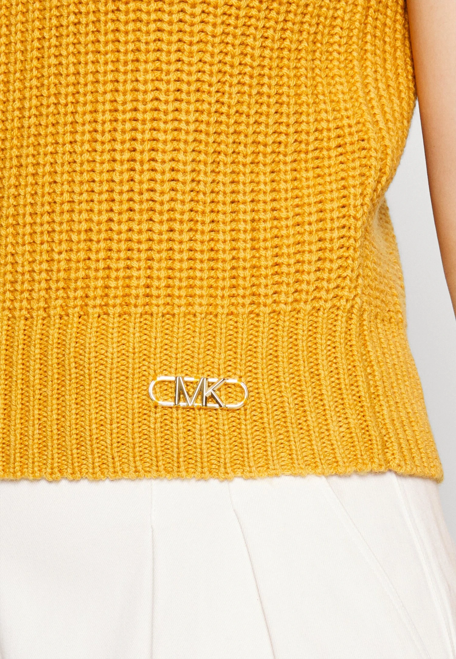 MICHAEL Michael Kors Solid Crop - Top - Marigold 8 MICHAEL Michael Kors Solid Crop - Top - Marigold - Afbeelding 6
