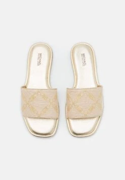 MICHAEL Michael Kors Hayworth Slide - Muiltjes - Nature/Palegold 13 MICHAEL Michael Kors Hayworth Slide - Muiltjes - Nature/Palegold -Farfetch Winkel 60948a9265544fabbb74accb2b6506e6