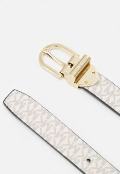 MICHAEL Michael Kors Reversible Belt - Riem - Navy/Gold-Coloured 8 MICHAEL Michael Kors Reversible Belt - Riem - Navy/Gold-Coloured -Farfetch Winkel 61d6f894b3e04570ab08a3b3f748d186