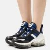 MICHAEL Michael Kors Olympia Trainer Extreme - Sneakers Laag - Cobalt Multi -Farfetch Winkel 623cb020134945b6968695cd0959ce95