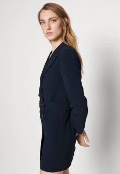 MICHAEL Michael Kors Fitted Dress - Blousejurk - Midnight Blue -Farfetch Winkel 6249675bafc0437e80d722754e7050bb