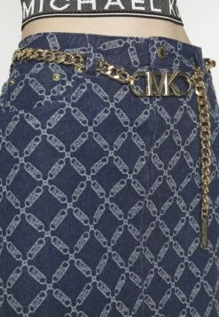 MICHAEL Michael Kors Chain Skirt - Jeansrok - Indigo Rinse -Farfetch Winkel 672d9372b2cf402ab0a324aaa3c26082