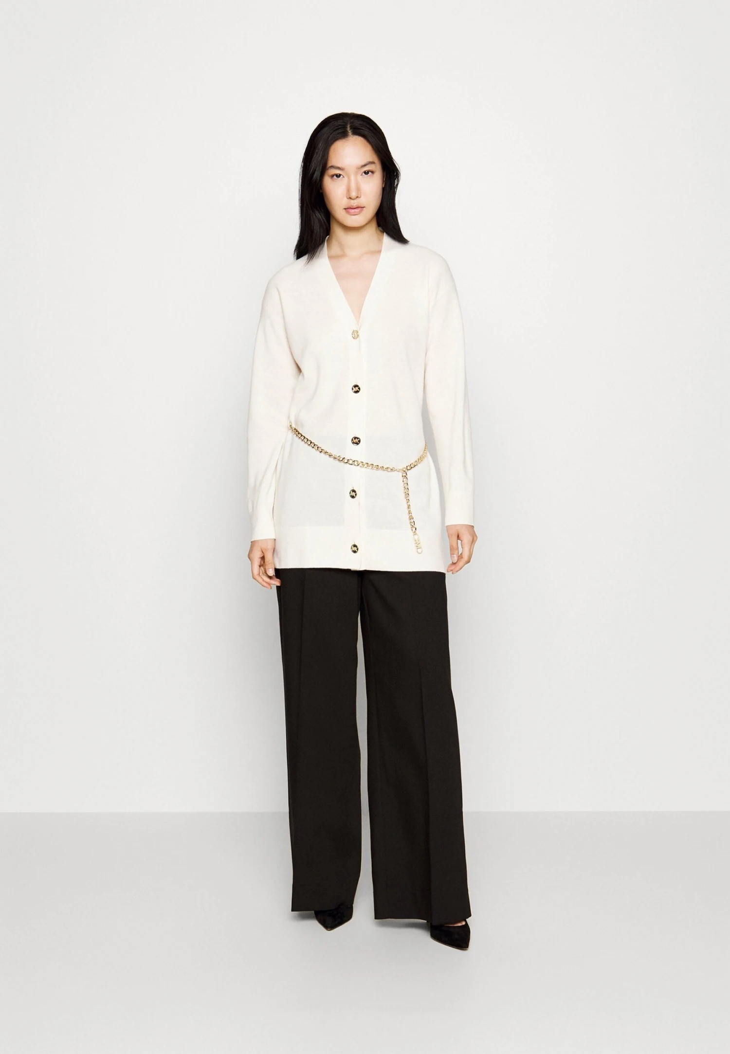 MICHAEL Michael Kors Empire Chain Belt- Vest - Bone 4 MICHAEL Michael Kors Empire Chain Belt- Vest - Bone - Afbeelding 2