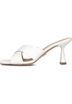 Michael Kors Clara- Muiltjes Met Hak - Wit