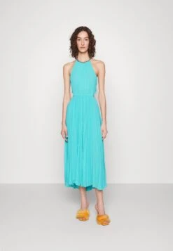 MICHAEL Michael Kors Pleated Cutout- Galajurk - Turquoise