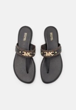 MICHAEL Michael Kors Farrah Thong - Teensandalen - Black/Multi-Coloured -Farfetch Winkel 6bb7e3b2ffa8496583d9c027dc9dcbd0