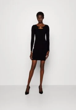 MICHAEL Michael Kors Empire Cutout- Gebreide Jurk - Black -Farfetch Winkel 6d08254c413148d09ac0ddbe35d3de10