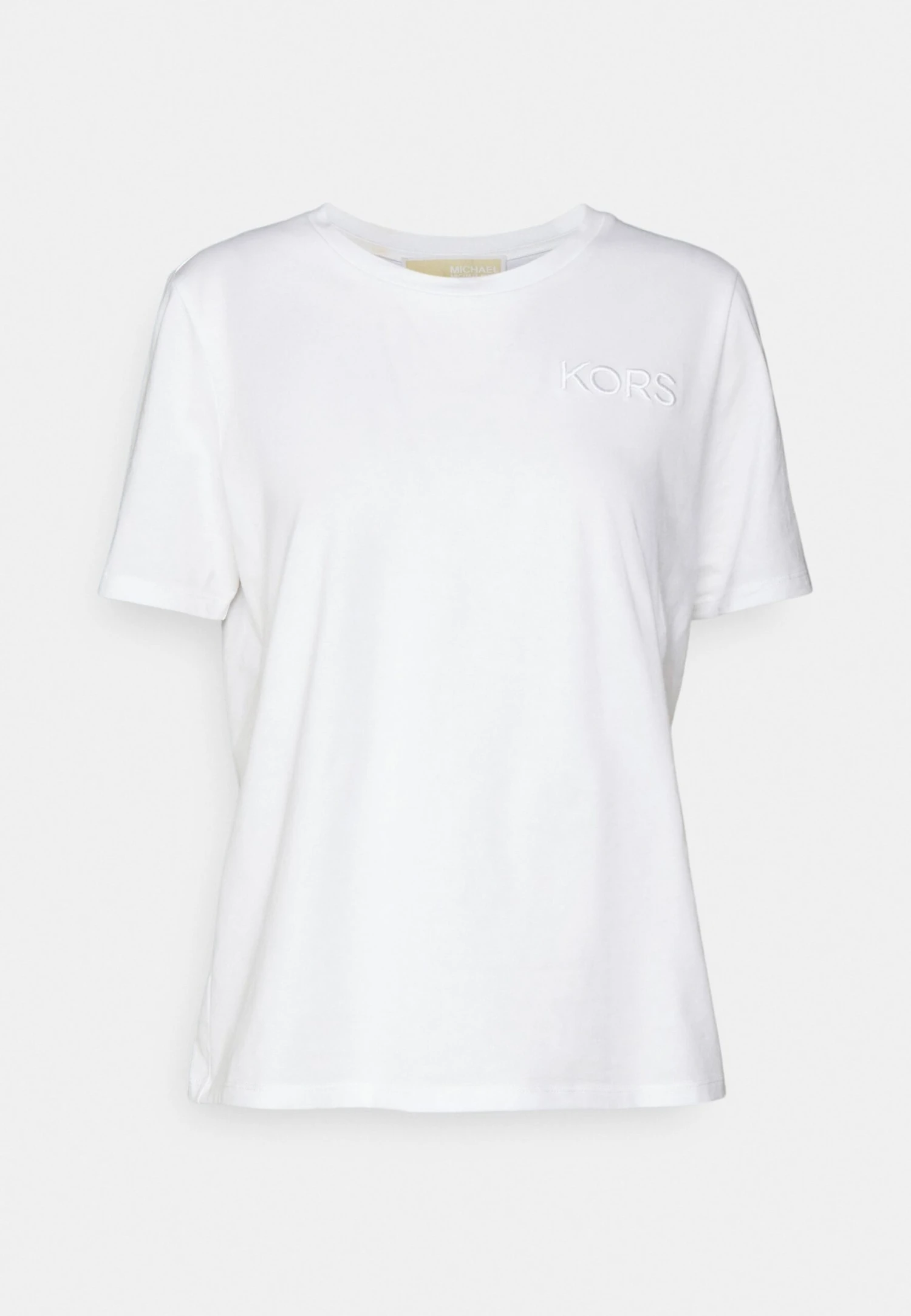 MICHAEL Michael Kors Tonal Mini- T-Shirt Basic - White 6 MICHAEL Michael Kors Tonal Mini- T-Shirt Basic - White - Afbeelding 4