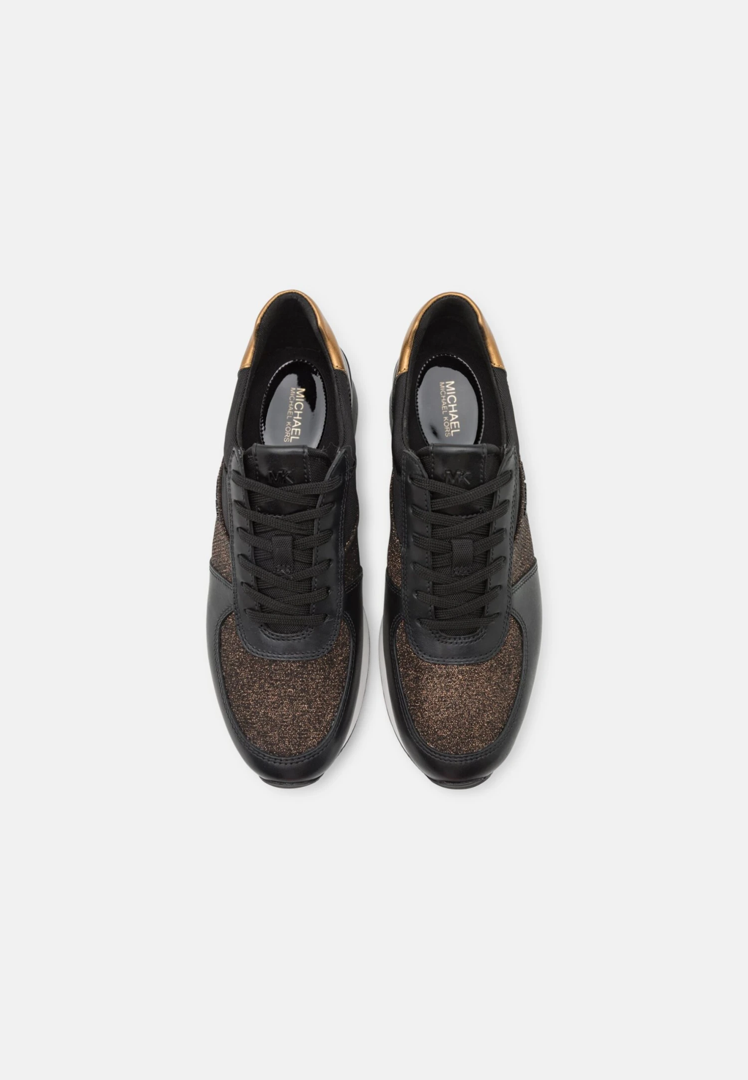 MICHAEL Michael Kors Allie Trainer - Sneakers Laag - Black/Bronze 7 MICHAEL Michael Kors Allie Trainer - Sneakers Laag - Black/Bronze - Afbeelding 5