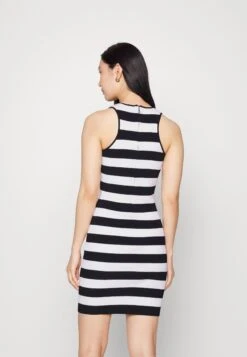 MICHAEL Michael Kors Stripe Mini Tank - Etui-Jurk - Black/White -Farfetch Winkel 785e9c2267e847d2810a7f9e38159fbb