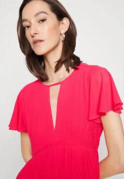 MICHAEL Michael Kors Pleated Midi- Jurk - Geranium 11 MICHAEL Michael Kors Pleated Midi- Jurk - Geranium -Farfetch Winkel 787e36f6cff246999bf29fbf1c371457