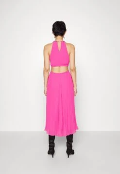 MICHAEL Michael Kors Pleated Cutout- Galajurk - Cerise -Farfetch Winkel 7a6043e8f0434535b3e018c07ebc5820