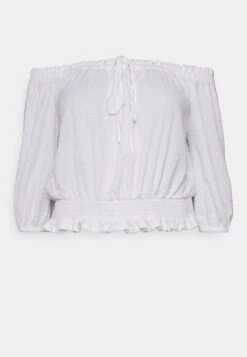 MICHAEL Michael Kors Smocked Blouson - Blouse - White -Farfetch Winkel 7bb660417d6c4232a4d18e947c213abb