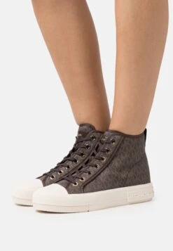 MICHAEL Michael Kors Evy - Sneakers Hoog - Brown