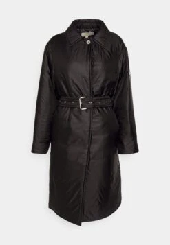 MICHAEL Michael Kors Flat Filled Puffer - Trenchcoat - Black -Farfetch Winkel 82618b8a9f73464cac16bcaab735e155