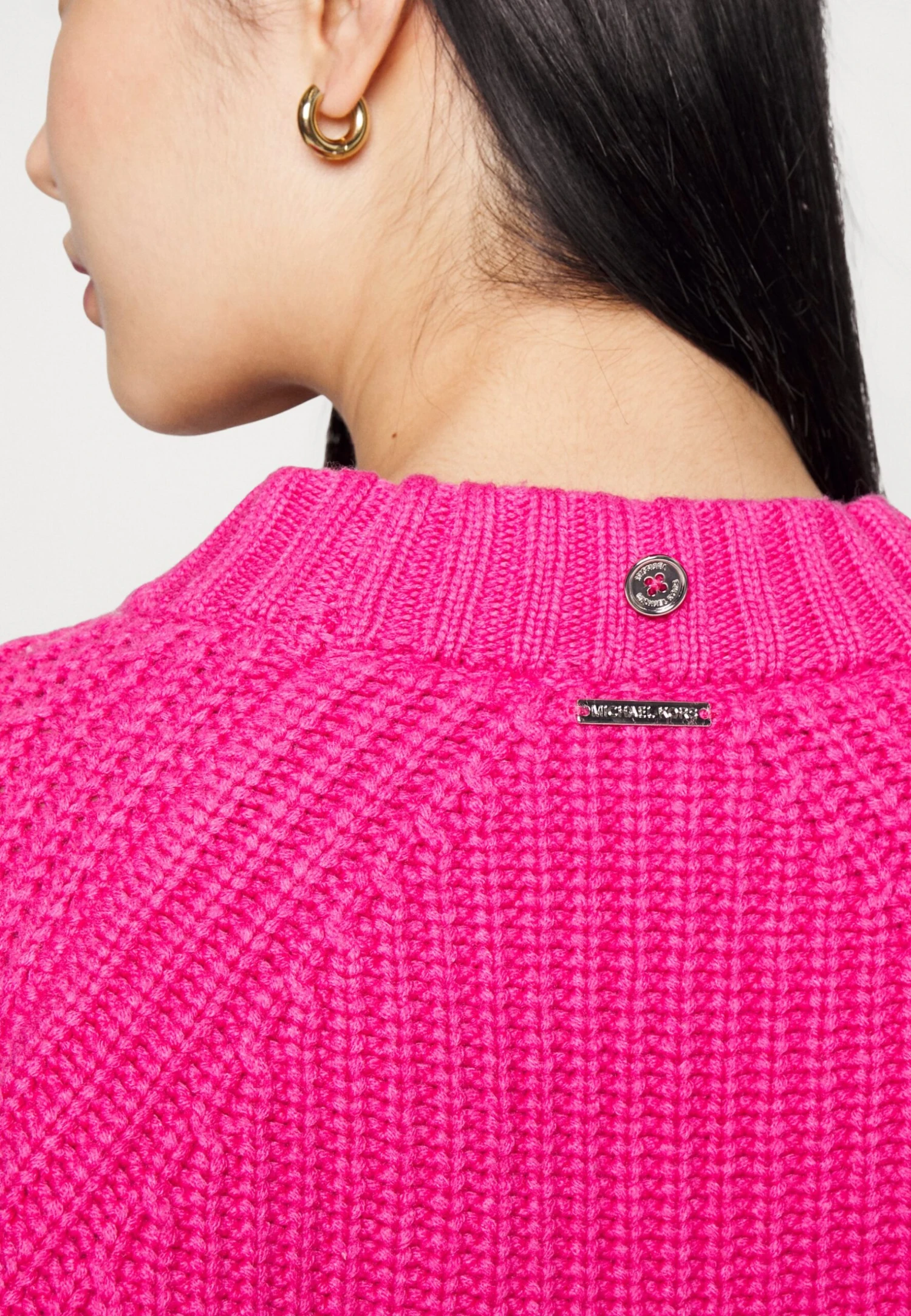 MICHAEL Michael Kors Detachable Snood- Trui - Cerise 11 MICHAEL Michael Kors Detachable Snood- Trui - Cerise - Afbeelding 9