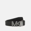 Michael Kors Knurled Belt Unisex - Riem - Black