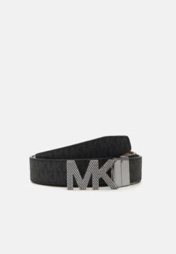 Michael Kors Knurled Belt Unisex - Riem - Black