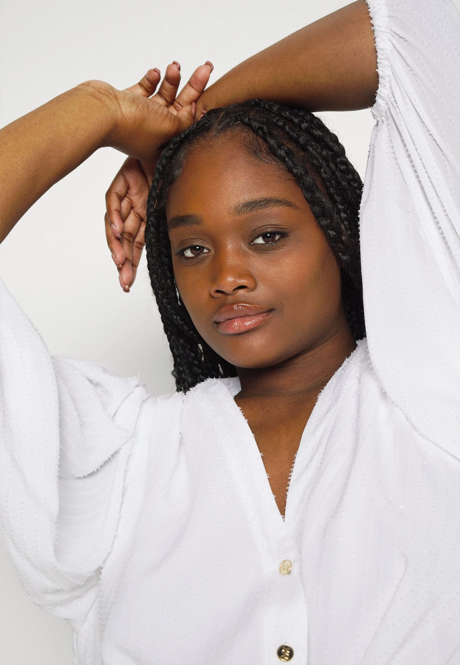 MICHAEL Michael Kors Pinstripetie Midi Dress - Cocktailjurk - White 6 MICHAEL Michael Kors Pinstripetie Midi Dress - Cocktailjurk - White - Afbeelding 4