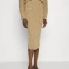 MICHAEL Michael Kors Merino Skirt - Kokerrok - Dark Camel 2 MICHAEL Michael Kors Merino Skirt - Kokerrok - Dark Camel -Farfetch Winkel 8f87df3665bb469abe99bec4b1c31018