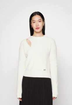 MICHAEL Michael Kors Key Hole Cutout - Trui - White