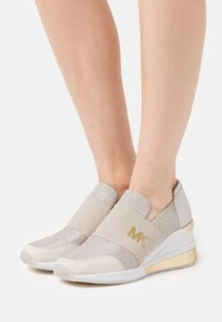 MICHAEL Michael Kors Felix Trainer Extreme - Sneakers Laag - Champagne