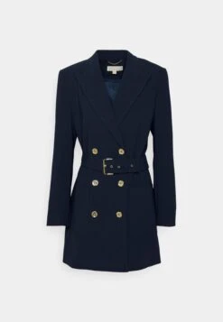 MICHAEL Michael Kors Fitted Dress - Blousejurk - Midnight Blue -Farfetch Winkel 9482b0719ef7460fac762ccf802ab515