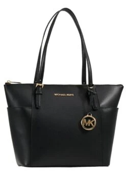 MICHAEL Michael Kors Jet Set - Handtas - Black -Farfetch Winkel 9b35586451b944628e9317953fde1558