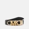 MICHAEL Michael Kors Reversible Belt - Riem - Black/Brown/Gold-Coloured 2 MICHAEL Michael Kors Reversible Belt - Riem - Black/Brown/Gold-Coloured -Farfetch Winkel 9c6a5d72ecb14840b923d7b91e3cb305