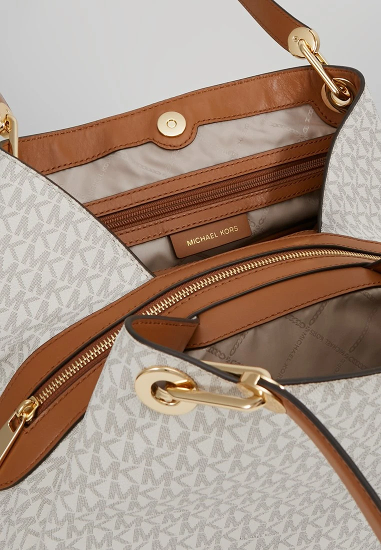 MICHAEL Michael Kors Raven Shoulder Bag - Handtas - Vanilla 7 MICHAEL Michael Kors Raven Shoulder Bag - Handtas - Vanilla - Afbeelding 5