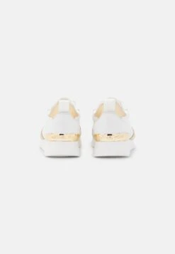 MICHAEL Michael Kors Allie Stride Trainer - Sneakers Laag - Optic White/Pale Gold -Farfetch Winkel a07cdb90ed2f48cfab740381e93853ac