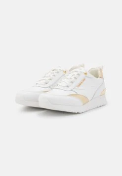 MICHAEL Michael Kors Allie Stride Trainer - Sneakers Laag - Optic White/Pale Gold -Farfetch Winkel a1c5e275f2a942e5bae5d62007358ce4