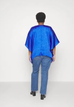 MICHAEL Michael Kors Hank Logo Top - Blouse - Royal -Farfetch Winkel a6c01765e62945128cf633d40dc3f59b