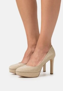MICHAEL Michael Kors Chantel - Plateaupumps - Pale Gold