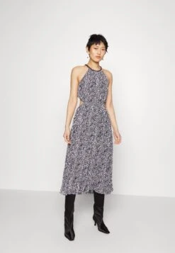 MICHAEL Michael Kors Pop Cutout- Jurk - Black/White