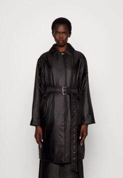 MICHAEL Michael Kors Flat Filled Puffer - Trenchcoat - Black