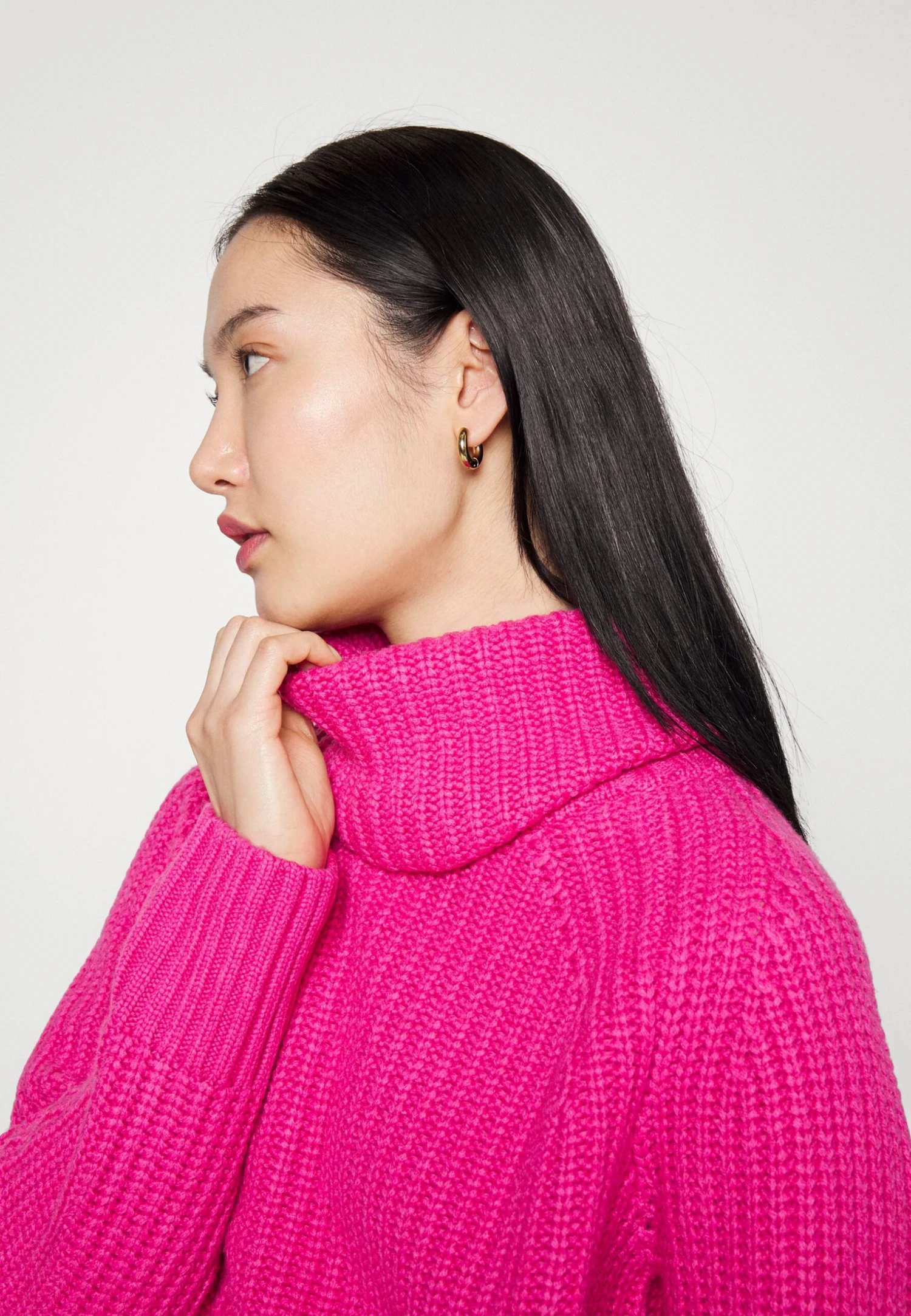 MICHAEL Michael Kors Detachable Snood- Trui - Cerise 8 MICHAEL Michael Kors Detachable Snood- Trui - Cerise - Afbeelding 6
