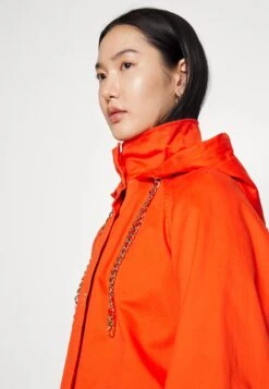 MICHAEL Michael Kors Chain Drawstring Anorak - Parka - Optic Orange 15 MICHAEL Michael Kors Chain Drawstring Anorak - Parka - Optic Orange -Farfetch Winkel ac6860a7fbc84c0e8e098098c3d905a0