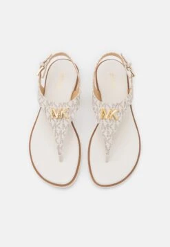 MICHAEL Michael Kors Jilly Flat - Teensandalen - Vanilla -Farfetch Winkel ad3f028785ee4c1ca73e2a0457ba3804