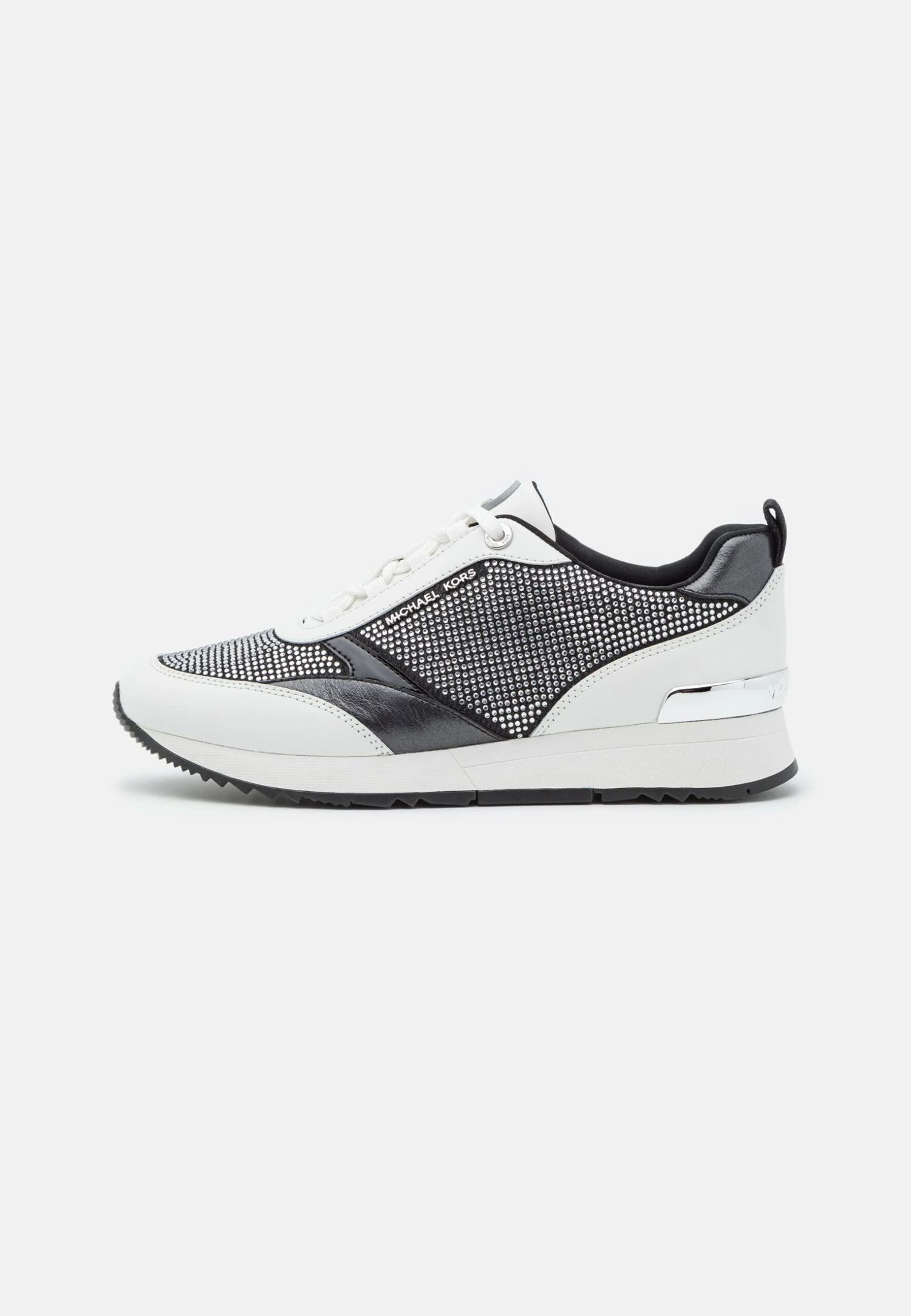 MICHAEL Michael Kors Allie Stride Trainer - Sneakers Laag - Black/Optic White 4 MICHAEL Michael Kors Allie Stride Trainer - Sneakers Laag - Black/Optic White - Afbeelding 2