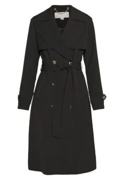 MICHAEL Michael Kors Drapy - Trenchcoat - Black -Farfetch Winkel b0e57e1131fd4a50bbe1659b7c4f5b1c